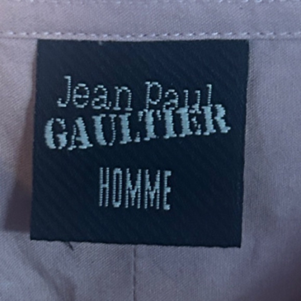 Jean Paul Gaultier Beige Long Sleeve Tunic with tie - Picture 2 of 3